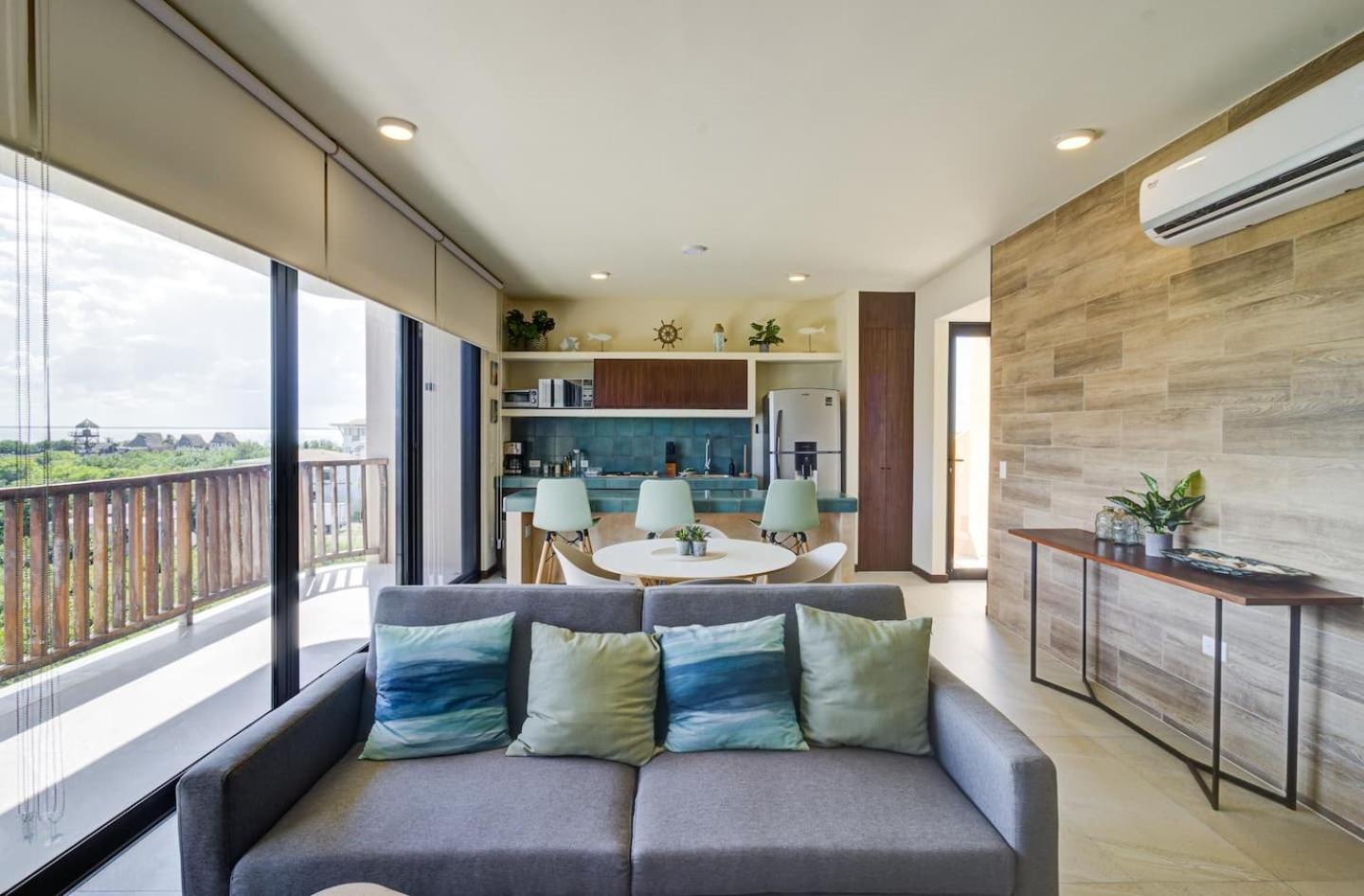 Beautiful Ocean View Penthouse With Private Pool -C301 Hotel Isla Holbox Exterior foto